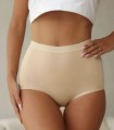 HIGH-WAISTED COTTON WOMEN’S BRIEF WITH LIGHT TUMMY SUPPORT