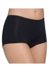 SLOGGI WOMENS BOXER FEEL SENSATIONAL SHORT 02- BLACK