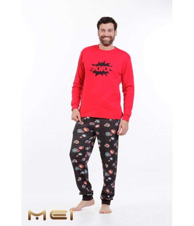 MEI MEN'S COTTON PAJAMAS