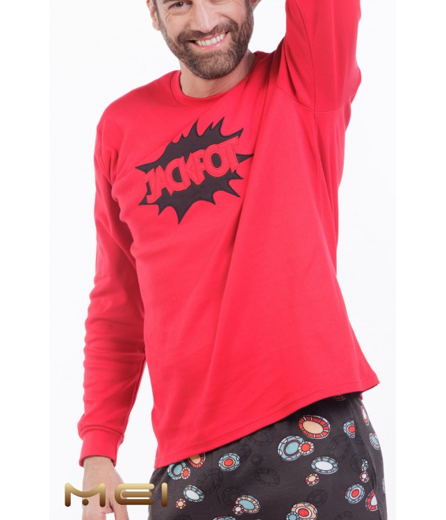MEI MEN'S COTTON PAJAMAS