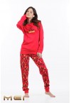 MEI WOMEN'S COTTON PAJAMAS/ LOVE