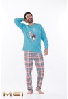MEI MEN'S COTTON SLEEPWEAR/SLOW-LEGGED