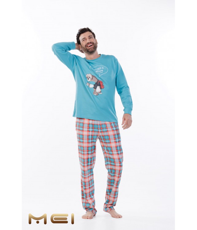 MEI MEN'S COTTON SLEEPWEAR/SLOW-LEGGED