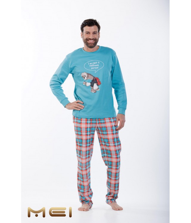 MEI MEN'S COTTON SLEEPWEAR/SLOW-LEGGED