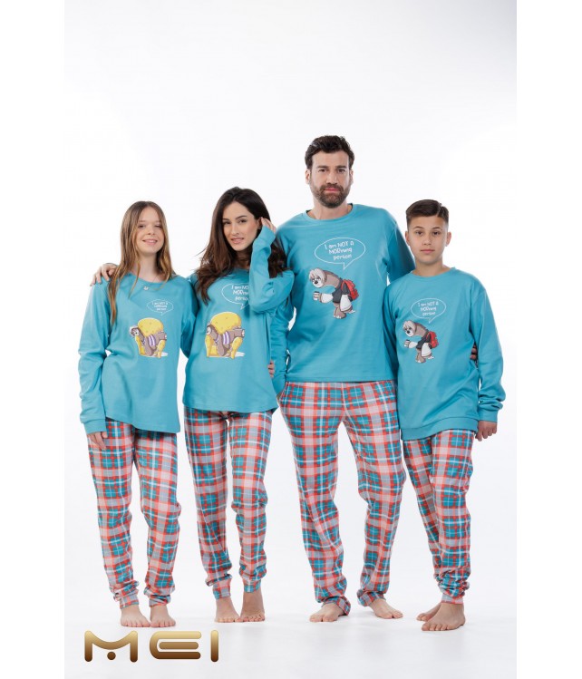 MEI MEN'S COTTON SLEEPWEAR/SLOW-LEGGED