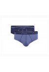 SLOGGI MENS 24/7 MIDI - 2 PER PACK - BLUE