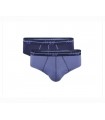 SLOGGI MENS 24/7 MIDI - 2 PER PACK - BLUE