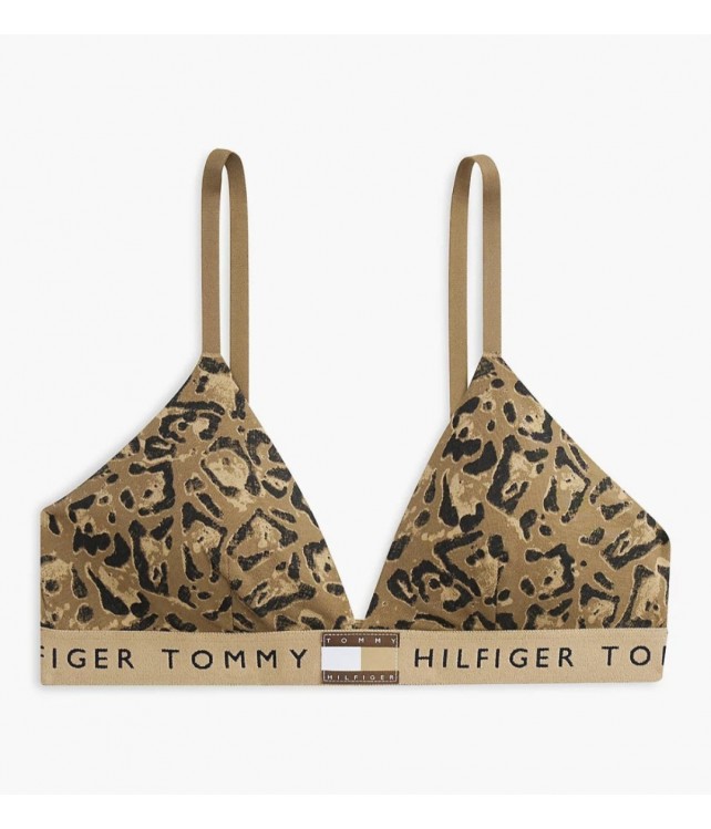 TOMMY HILFIGER TRIGON BRA ANIMAL PRINT
