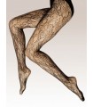 WOMEN'S GATTA YASMINE 09 MESH TIGHTS WITH STYLISH PATTERN-BLACK