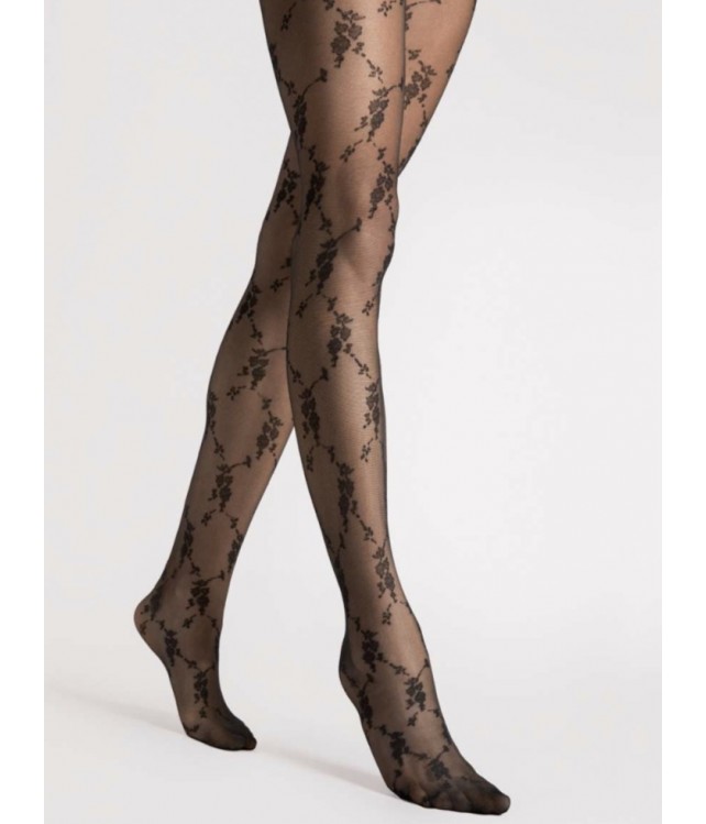 WOMEN'S FIORE ROSALIA 20 DEN PATTERNED TIGHTS