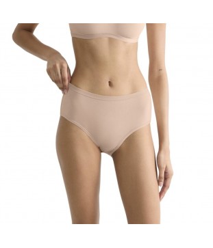 ΓΥΝΑΙΚΕΙΑ ΣΛΙΠ SLOGGI GO DAILY COTTON MIDI (ΠΑΚΕΤΟ 3 ΤΕΜΑΧΙΩΝ) ΜΠΕΖ