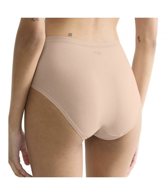 WOMEN'S SLOGGI GO DAILY COTTON MIDI BRIEF SOCKS (3-PACK) MPEZ