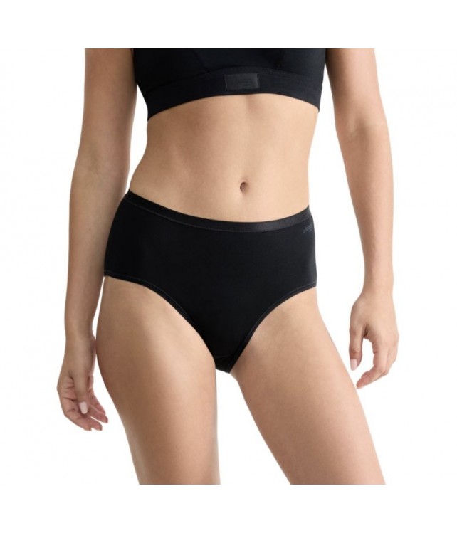 ΓΥΝΑΙΚΕΙΑ ΣΛΙΠ SLOGGI GO DAILY COTTON MIDI (ΠΑΚΕΤΟ 3 ΤΕΜΑΧΙΩΝ) ΜΑΥΡΟ