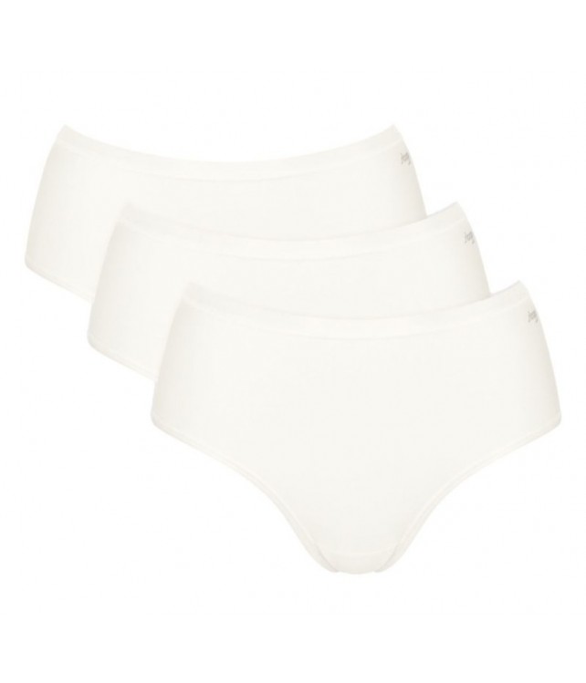 ΓΥΝΑΙΚΕΙΑ ΣΛΙΠ SLOGGI GO DAILY COTTON MIDI (ΠΑΚΕΤΟ 3 ΤΕΜΑΧΙΩΝ) ΙΒΟΥΑΡ