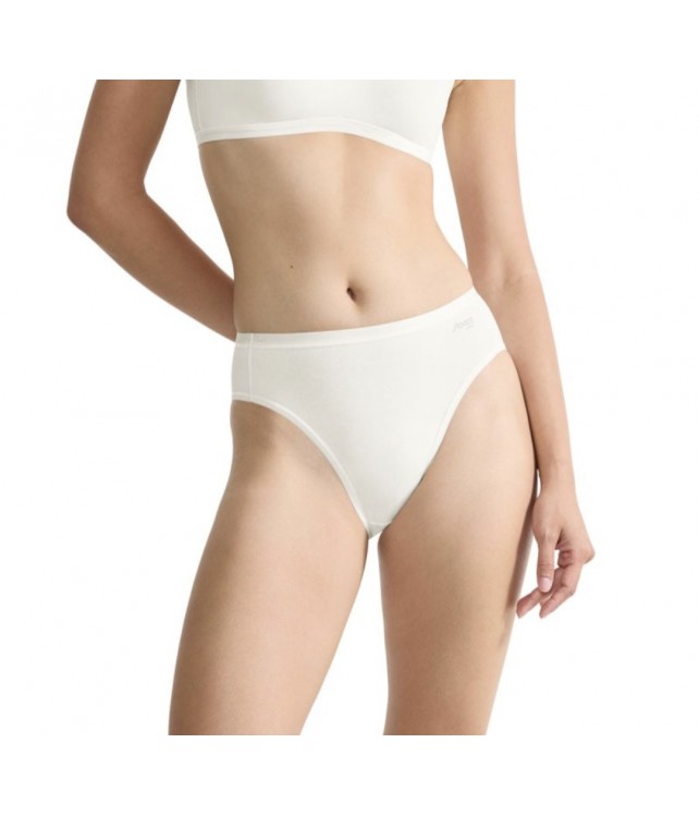WOMEN'S SLOGGI GO DAILY COTTON TAI BRIEFS (3-PACK) CREAM