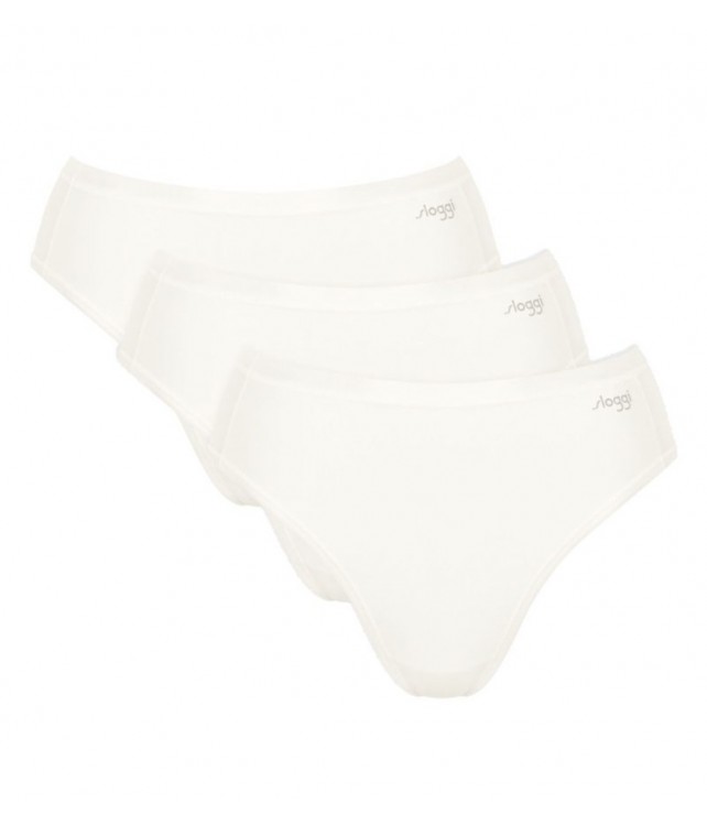 ΓΥΝΑΙΚΕΙΑ ΣΛΙΠ SLOGGI GO DAILY COTTON TAI (ΠΑΚΕΤΟ 3 ΤΕΜΑΧΙΩΝ) ΙΒΟΥΑΡ