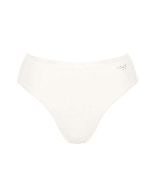 WOMEN'S SLOGGI GO DAILY COTTON TAI BRIEFS (3-PACK) CREAM