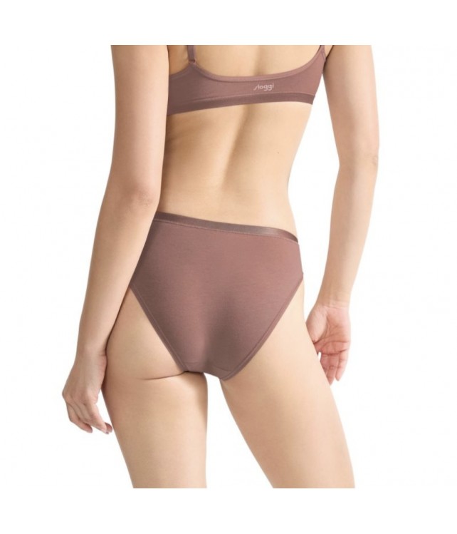 ΓΥΝΑΙΚΕΙΑ ΣΛΙΠ SLOGGI GO DAILY COTTON MINI (ΠΑΚΕΤΟ 3 ΤΕΜΑΧΙΩΝ) KAΚΑΟ & ΜΑΥΡΟ
