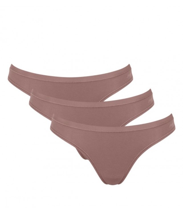 ΓΥΝΑΙΚΕΙΑ ΣΛΙΠ SLOGGI GO DAILY COTTON MINI (ΠΑΚΕΤΟ 3 ΤΕΜΑΧΙΩΝ) KAΚΑΟ & ΜΑΥΡΟ