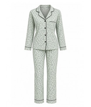 ΓΥΝΑΙΚΕΙΑ ΧΕΙΜΕΡΙΝΗ ΜΠΙΤΖΑΜΑ ELITE ΜΕ ΚΟΥΜΠΙΑ ΣΕ ΧΡΩΜΑ ΜΕΝΤΑ