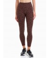 WOMEN'S HIGH-WAISTED SPORT LEGGINGS WALK - LEOPARD