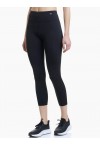 WOMEN'S SPORT LEGGINGS WALK HIGH SUPPORT 7/8 BLACK