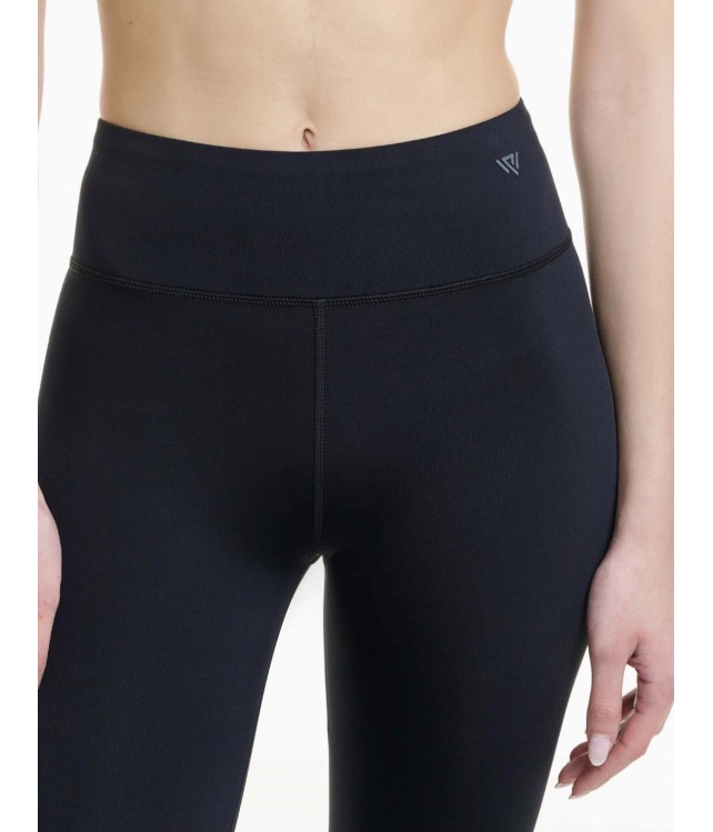 WOMEN'S SPORT LEGGINGS WALK HIGH SUPPORT 7/8 BLACK