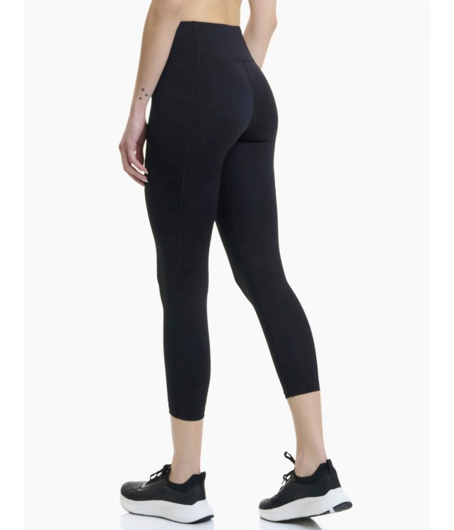 WOMEN'S SPORT LEGGINGS WALK HIGH SUPPORT 7/8 BLACK