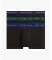 TOMMY HILFIGER MEN'S BOXER TRUNKS 3-PACK MULTICOLOR WAISTBAND