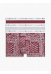 TOMMY HILFIGER MEN'S BOXER TRUNKS 3-PACK BANDANA PRINT MULTICOLOR