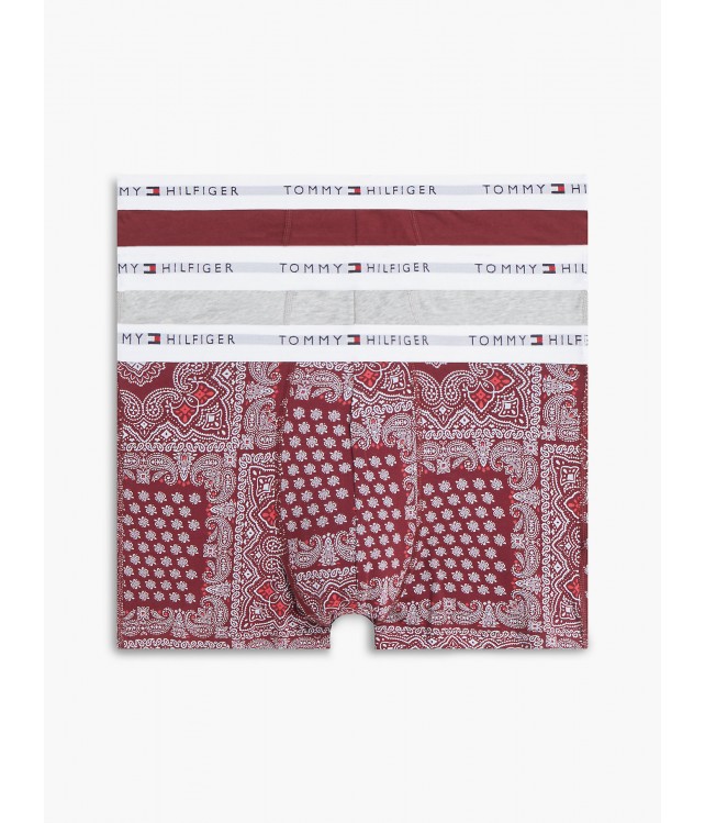 TOMMY HILFIGER ΑΝΔΡΙΚΑ ΜΠΟΞΕΡΑΚΙΑ ΣΕΤ 3 ΤΕΜΑΧΙΩΝ TRUNK BANDANA PRINT