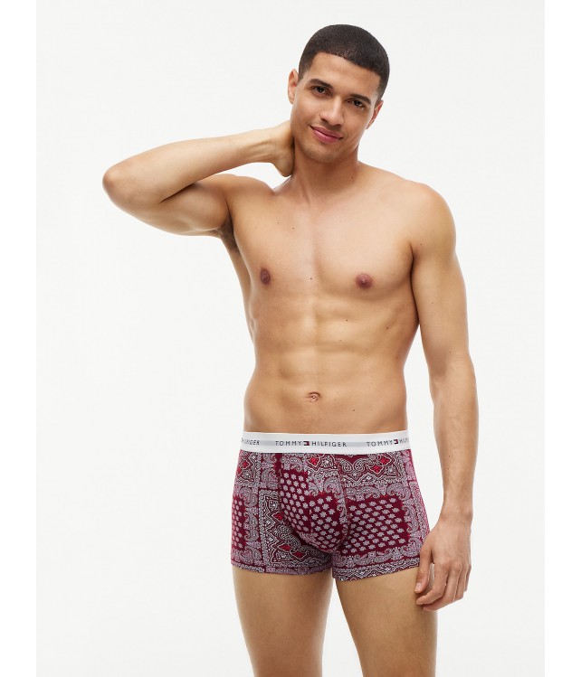 TOMMY HILFIGER ΑΝΔΡΙΚΑ ΜΠΟΞΕΡΑΚΙΑ ΣΕΤ 3 ΤΕΜΑΧΙΩΝ TRUNK BANDANA PRINT