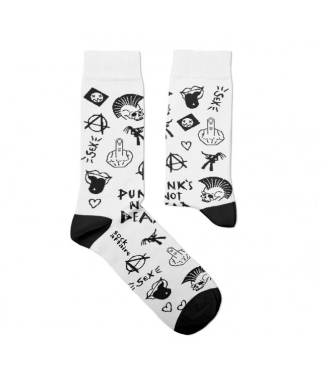 SOCK AFFAIRS MEN'S PUNK'S NOT DEAD SOCKS OFFICIAL MERCHANDISE