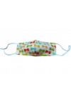 KIDS COTTON REUSABLE MASKS w/  ADJUSTABLE STRAPS
