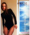 MIORRE WOMENS BODYSUIT ZIVANGO LONG SLEEVE/ BLACK