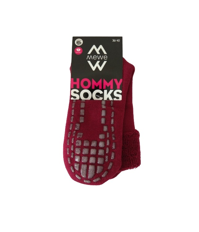 MEWE WOMENS SILICONE SLLIPPER SOCKS "HOMMY SOCKS"