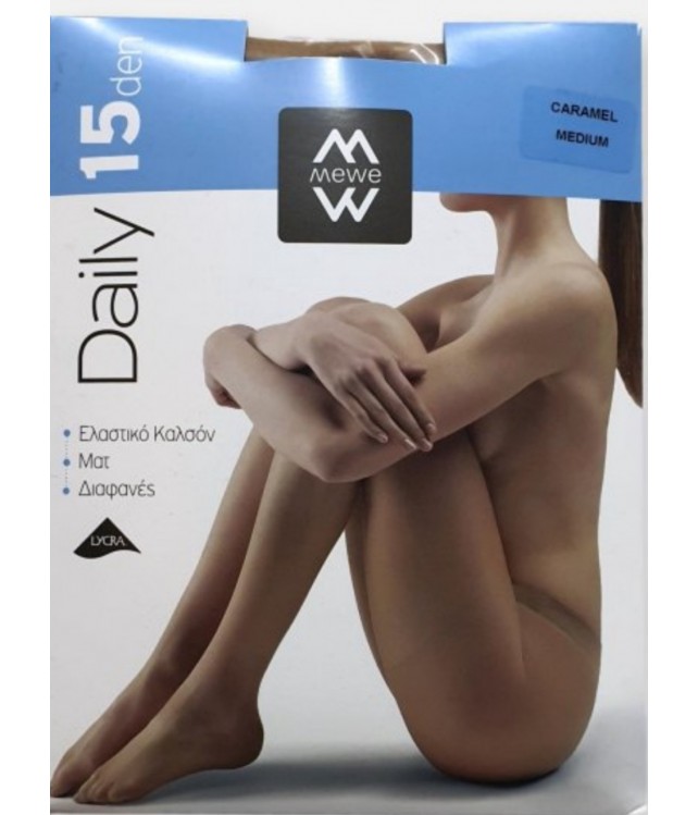 MEWE TIGHTS DAILY 15 DEN/ BLACK