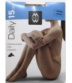 MEWE TIGHTS DAILY 15 DEN/ BLACK
