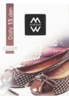 MEWE ΚΑΛΣΟΝ DAILY 15 DEN/FIME- ΓΡΑΦΙΤΗΣ-OFF BLACK
