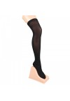 WOMENS SOCKS HULA HOOP/ BLACK -CHARCOAL-CARAMEL