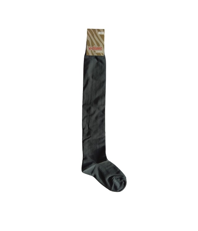 WOMENS SOCKS HULA HOOP/ BLACK -CHARCOAL-CARAMEL