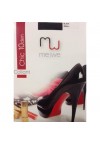 MEWE TIGHTS CHIC 10 DEN/BLACK  - CARAMEL