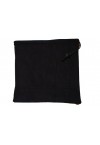 MENS NECK FLEECE DOUBLE FACE/BLACK- BLUE ELECTRIC