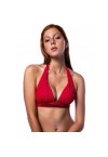 BLUEPOINT BIKINI TOP REINFORCED WITHOUT WIRE CUP B- RED