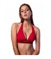 BLUEPOINT BIKINI TOP REINFORCED WITHOUT WIRE CUP B- RED