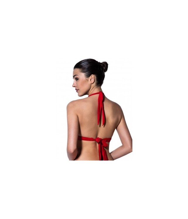 BLUEPOINT BIKINI TOP REINFORCED WITHOUT WIRE CUP B- RED