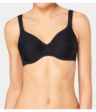 TRIUMPH ΣΟΥΤΙΕΝ MODERN SOFT+COTTON W - ΜΑΥΡΟ