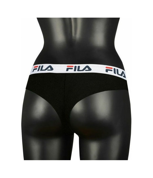 FILA WOMEN'S BRAZILIAN SLIP COTTON - BLACK