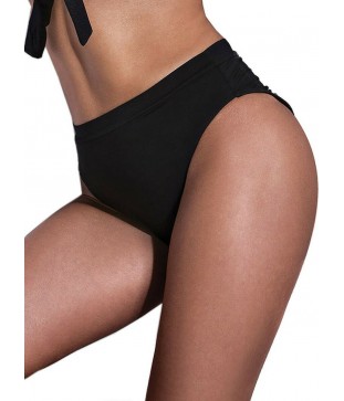 BLUEPOINT HIGHWAIST BIKINI BOTTOM/ BLACK