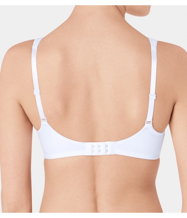 TRIUMPH  MODERN SOFT COTTON N BRA- WHITE